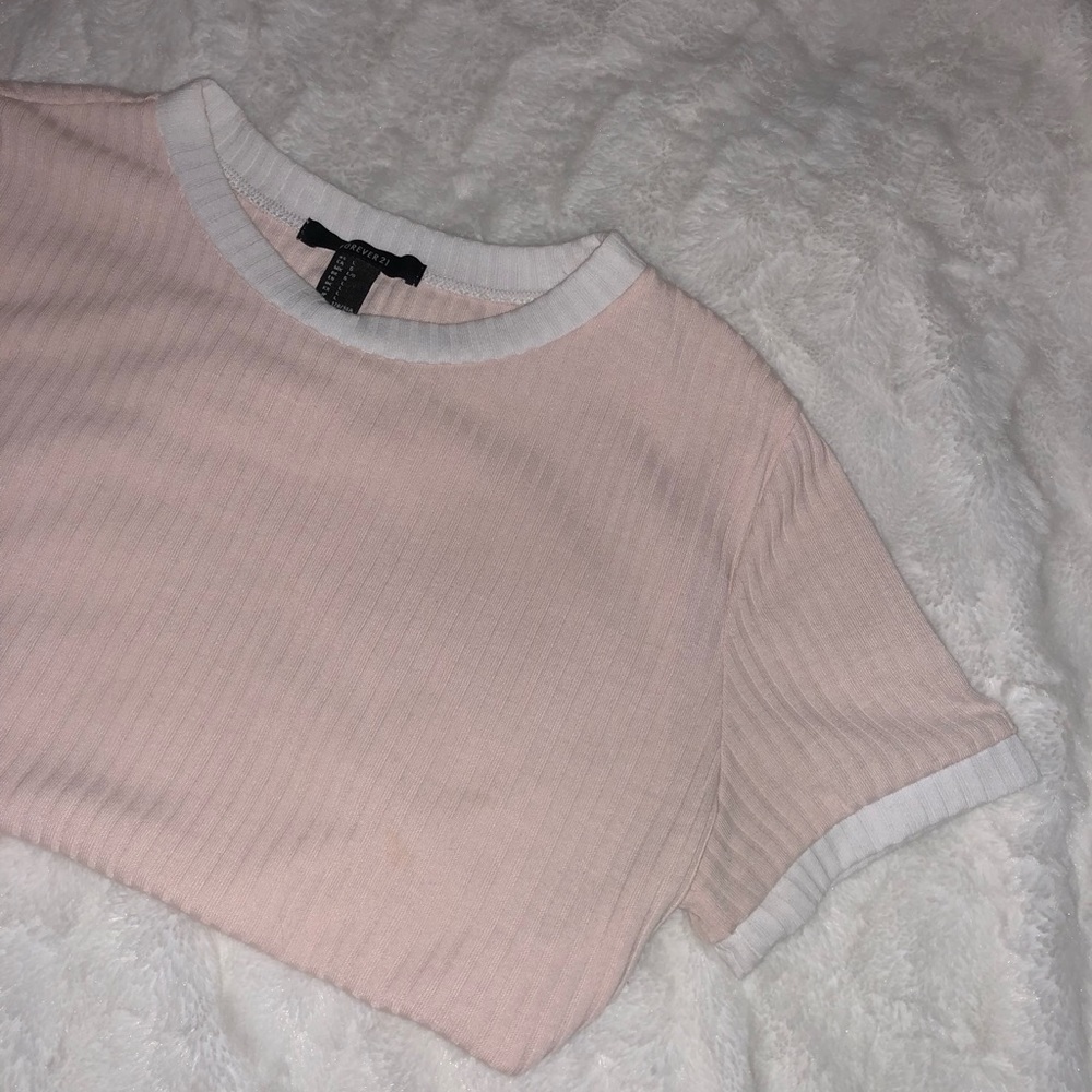 Forever 21 Baby Pink Tee
